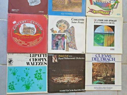 Lot disques vinyles 33 - de,