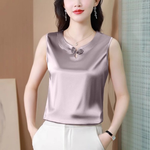Femme satin faux - satin, soie