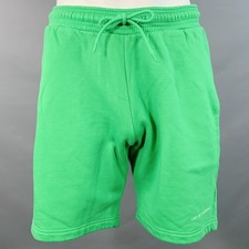 Shorts Athlétiques En Coton Vert Taille L Avec Cordon De Serrage