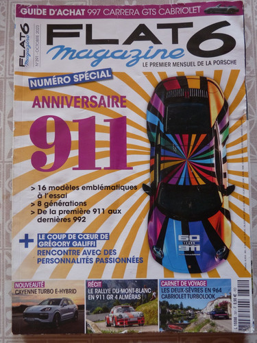 Flat magazine 391 porche - 6, n°391