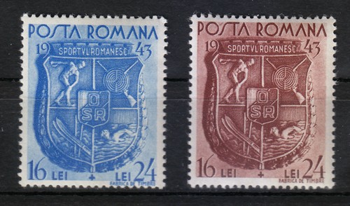 Roumanie 1943 mnh - mnh, 775-776