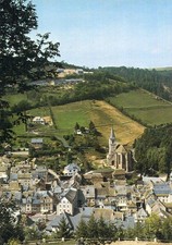 Carte CHAUDES AIGUES Station thermale Vue générale