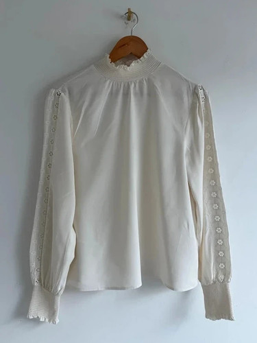 Blouse cathlyna sézane écru - cathlyna,