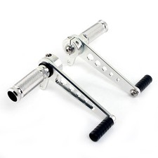 Cafe Racer Commandes Reculées Footpegs CNC pour KAWASAKI KZ400 KZ550 KZ650 KZ750