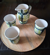 Ancien ensemble MBFA faïence de Pornic vintage