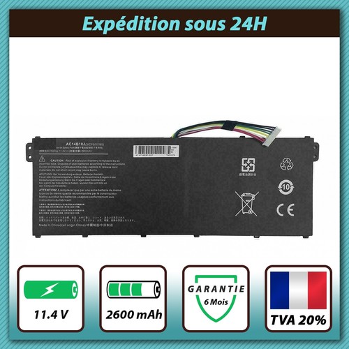 Batterie compatible pour acer - compatible,
