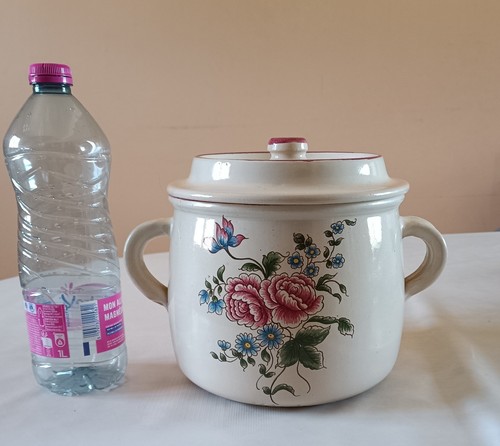 Rare pot grès ancien - ancien, à
