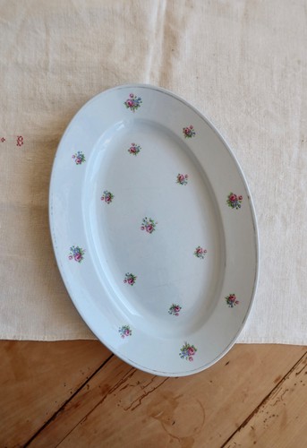Plat service ovale - plat,