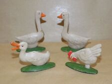 LOT DE 4 FIGURINES ANNÉES 50