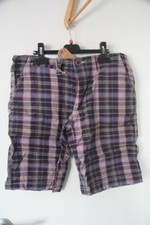 ORIGINAL Bermuda JACHS MFG CO   Carreaux bleu Taille 32 US - 42 FR  neuf