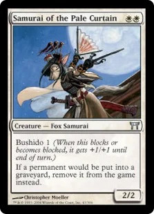 Magic mtg samurai - samurai, of
