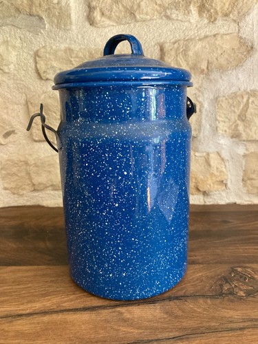 Ancien pot tôle - ancien,