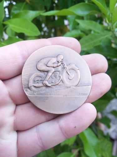 Médaille bronze moto - médaille,