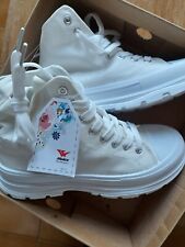 Baskets  femmes compensées T.38 Jomix Shoes blanches neuves 