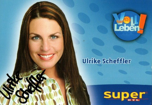 Autograph ulrike scheffler - autograph,