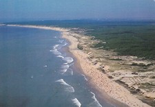 Carte postale postcard 10x15cm EURONAT GIRONDE naturiste nudiste anse du grup