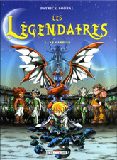 BD Manga Les Légendaires Tome 2 Le Gardien Sobral Mandefield Delcourt Comics