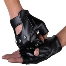 Hommes Gants Clou Rivet Punk