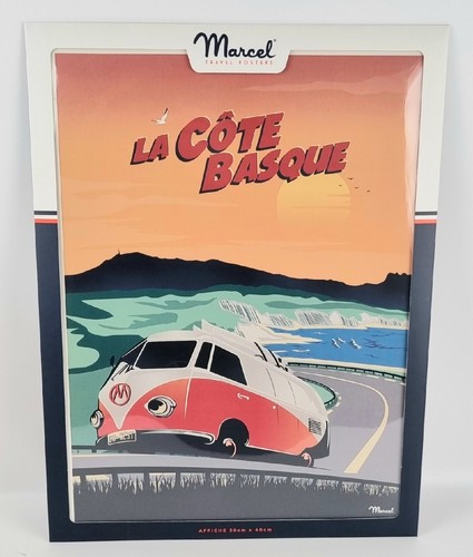 Marcel travel posters affiche - marcel,