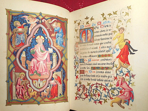 Livre heures d - heures, d'après