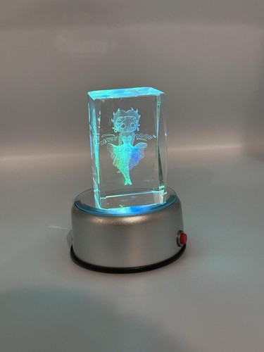 Betty boop crystal - crystal, laser