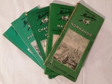 Lot 5 Guides Michelin vert de