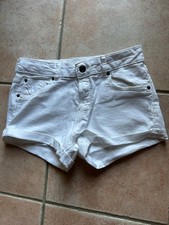 Short jean blanc reverts