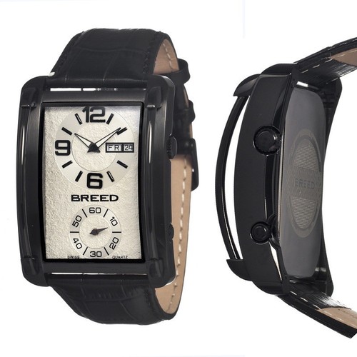 Breed mens aston watch black - aston,