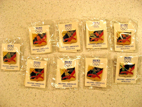 Vintage lot usa olympics - of, 9