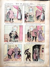 IMAGE PELLERIN SERIE AUX ARMES N° 213 QUI NE DONNE RIEN A QUELQUE CHOSE -  BM