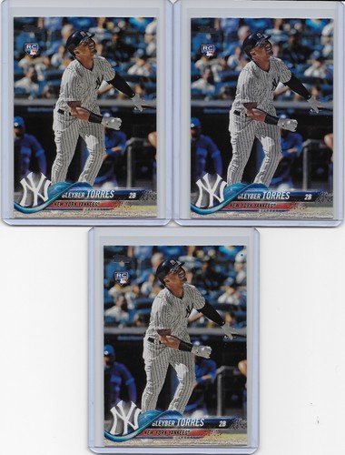 Gleyber torres 2018 - gleyber, 3x
