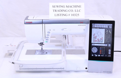 Janome 15000 memory craft - 15000,