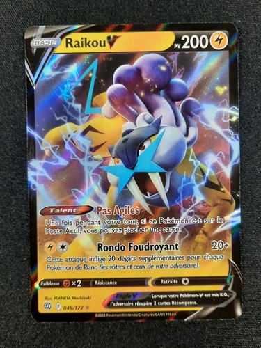 Carte pokémon raikou - :, v
