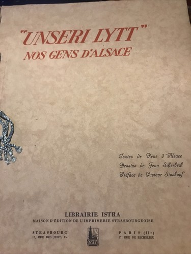 Alsace unseri lytt - lytt, gens