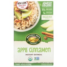 Avoine Bio À La Cannelle Et Pomme 14 Oz (Caisse De 6)