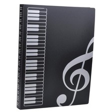 Dossier de Feuilles de Musique à A4,Classeur Partition Musique, pour Musicien...