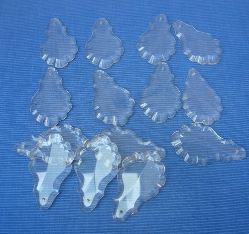 V71 lot pampilles cristal - 14,