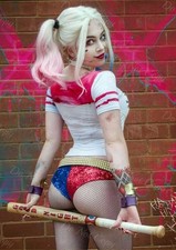 Photo A4 cosplay style Harley