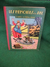 Ancien livre  COMTESSE DE SEGUR les memoires d'un ane 1936