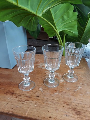Lot grands verres - verres, à