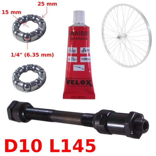 Kit axe roue - de, arriere
