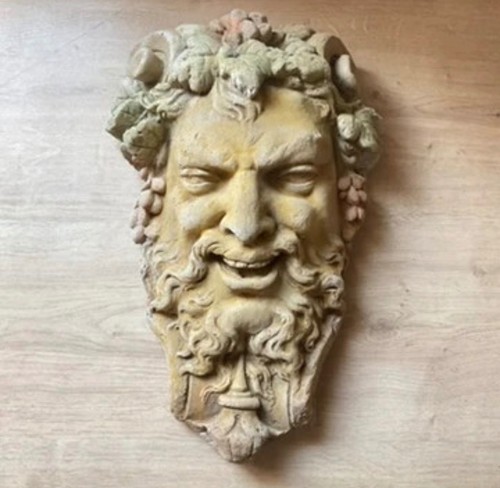 Masque mural bacchus - mural,