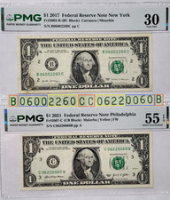 $1 Fancy Serial Number Bills