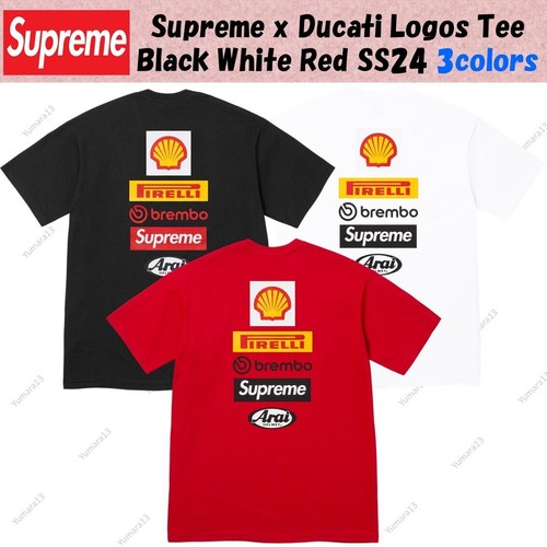 Shirt supreme ducati logos - x,