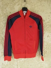 Veste ADIDAS SUPERSTAR ATP vintage 1970 jacket jacke Trefoil NASTASE Wimbledon S
