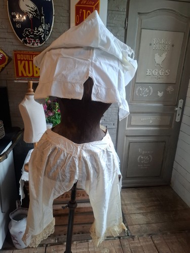 Culotte fendue ancienne bas - 1,