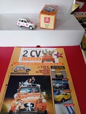 1/43 Citroën 2cv 6 st-valentin 1986 avec boîte et fascicule 33 hachette norev