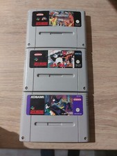 Lot De 3 Jeux Super Nintendo