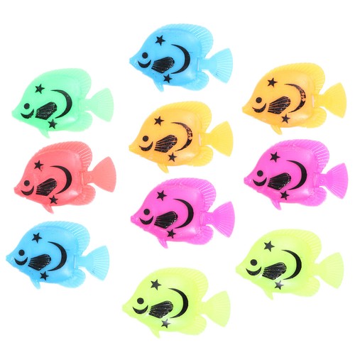 10pcs fake pet fish - fake, plastic