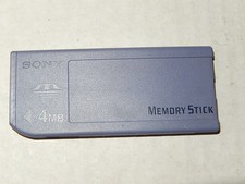 Sony Memory Stick Carte